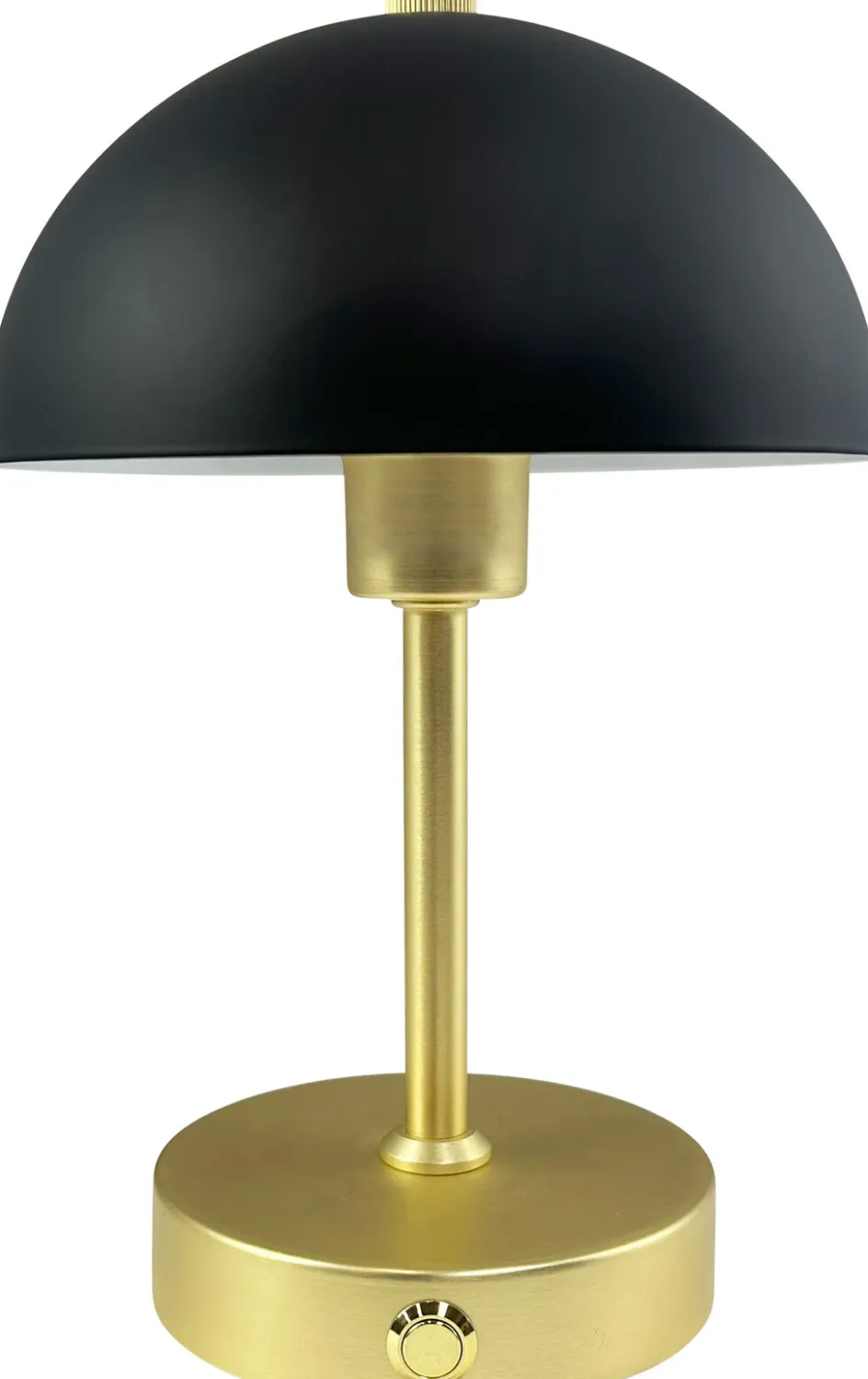 Discount Dyberg Larsen Malmø Special Edition Trådløs Bordlampe LED H23 cm, Sort/Messing