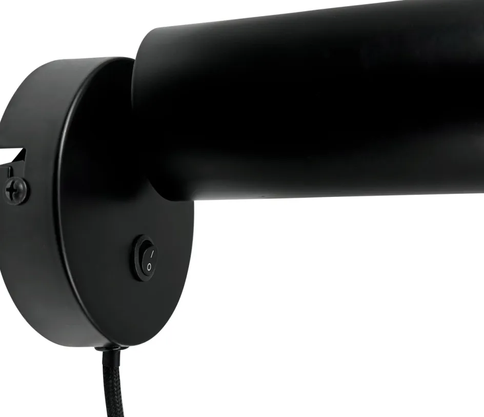 Outlet Dyberg Larsen Modern Vægspot 10,5 cm, Sort