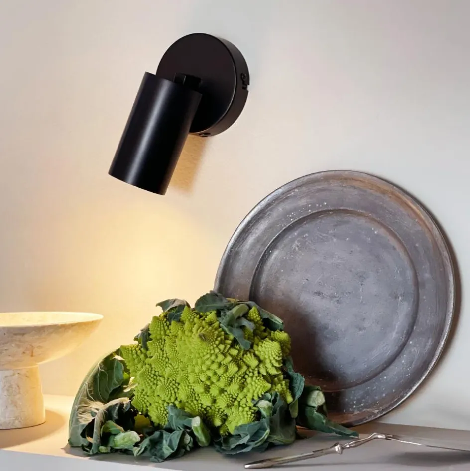 Outlet Dyberg Larsen Modern Vægspot 10,5 cm, Sort