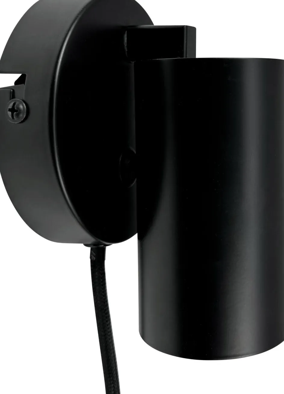 Outlet Dyberg Larsen Modern Vægspot 10,5 cm, Sort