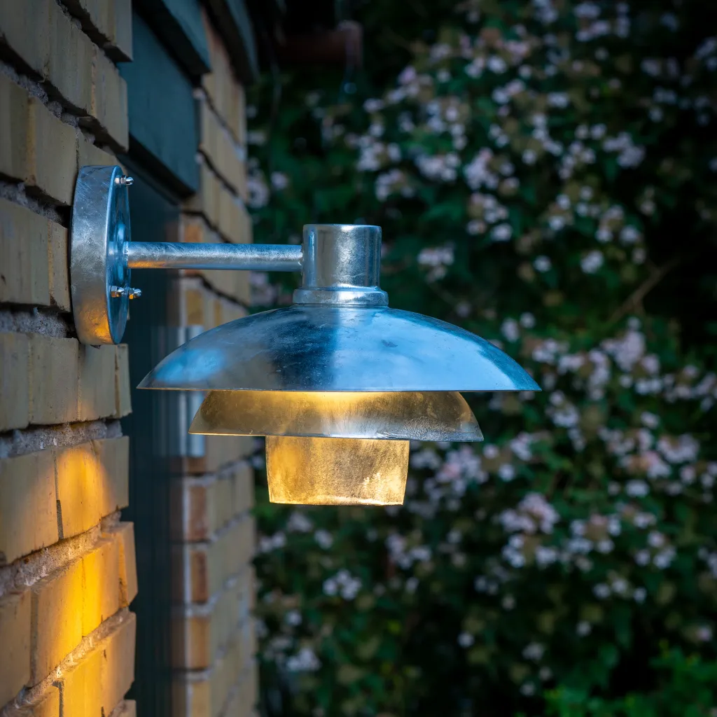 Outlet Morph Væglampe 24 cm, Lamper Til Haven Og Terrassen|Udendørs Væglamper