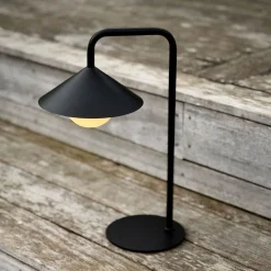 Sale Nova Udendørs Bordlampe/Lyskugle LED m. Fjernbetjening H46 cm, Sort Udendørs Bordlamper|Lamper Til Haven Og Terrassen