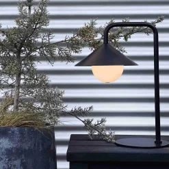 Sale Nova Udendørs Bordlampe/Lyskugle LED m. Fjernbetjening H46 cm, Sort Udendørs Bordlamper|Lamper Til Haven Og Terrassen