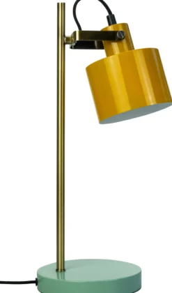 Dyberg Larsen Bordlamper > Ocean Bordlampe H45 cm, Karry/Turkis