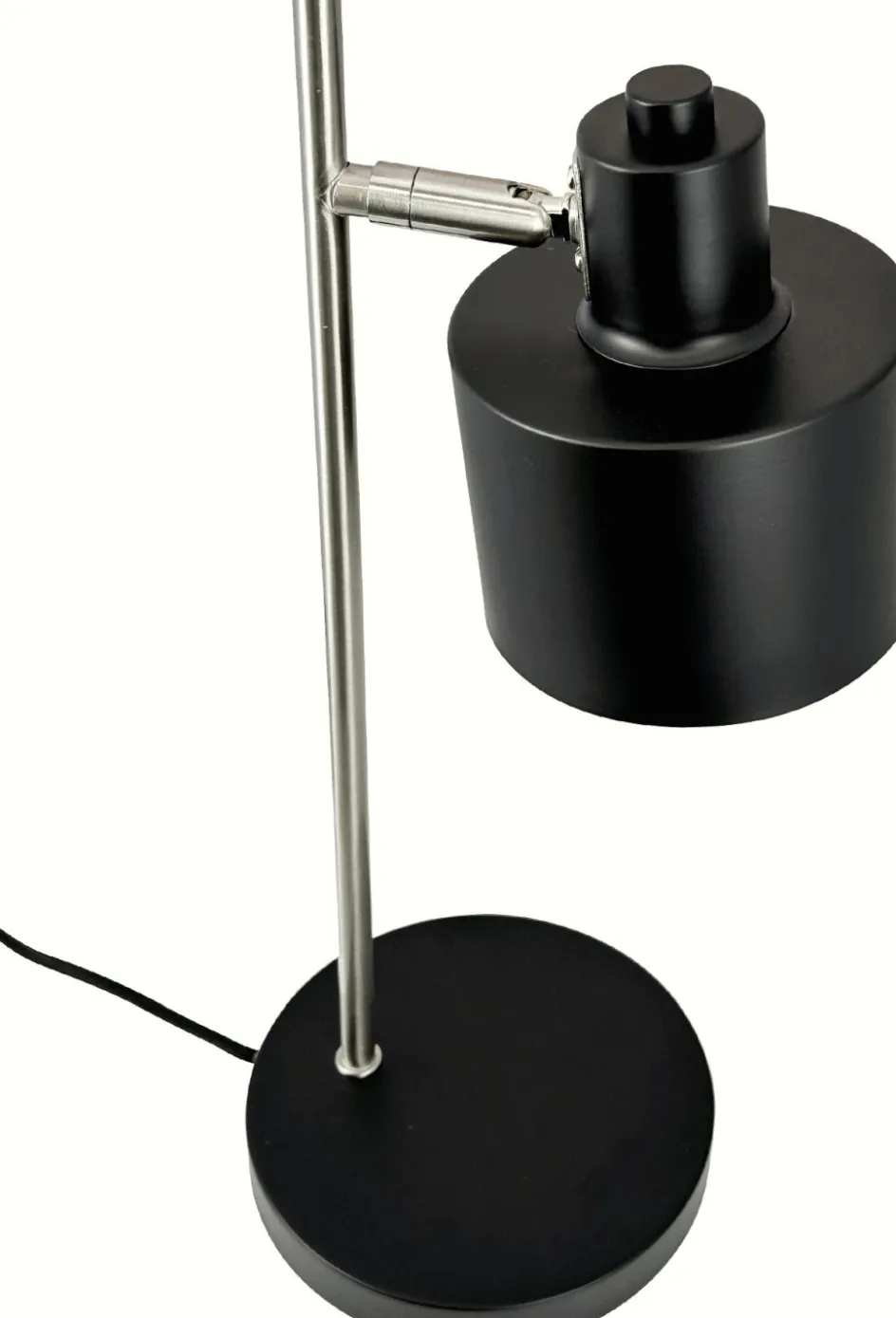 Online Dyberg Larsen Ocean Bordlampe H43, Sort/Børstet Stål