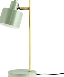 Clearance Dyberg Larsen Ocean Bordlampe H43 cm, Oliven/Messing