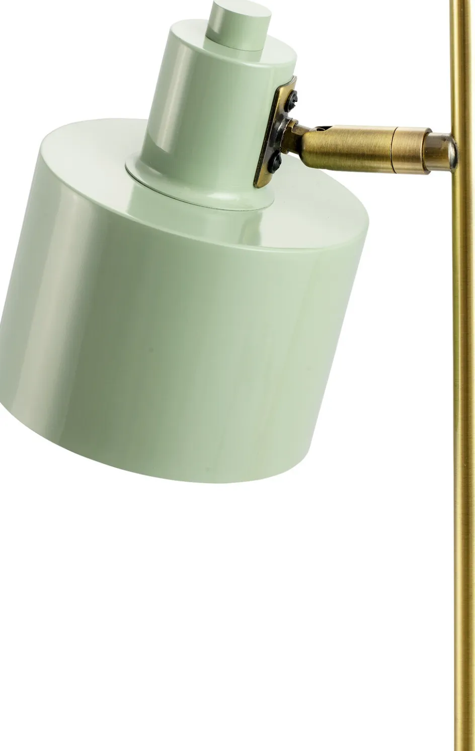 Clearance Dyberg Larsen Ocean Bordlampe H43 cm, Oliven/Messing