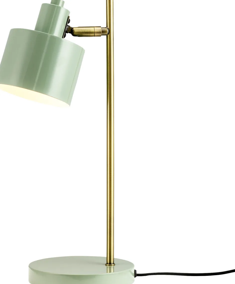 Clearance Dyberg Larsen Ocean Bordlampe H43 cm, Oliven/Messing