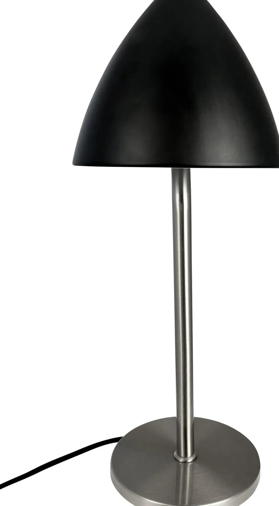 Sale Dyberg Larsen OULU Bordlampe H47 cm, Sort/Børstet Stål