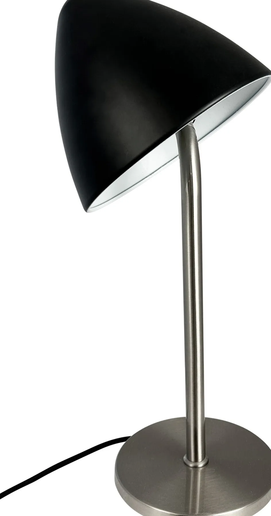 Sale Dyberg Larsen OULU Bordlampe H47 cm, Sort/Børstet Stål