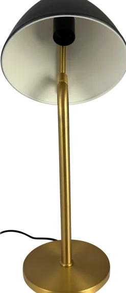 Outlet Dyberg Larsen OULU Bordlampe H47 cm, Sort/Messing