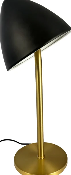 Outlet Dyberg Larsen OULU Bordlampe H47 cm, Sort/Messing