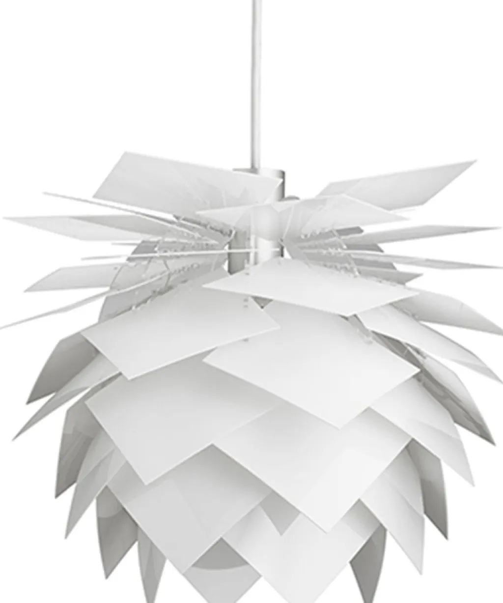 Clearance PineApple Pendel Ø35 cm, Hvid Lamper Til Kontoret|Lamper Til Køkkenet