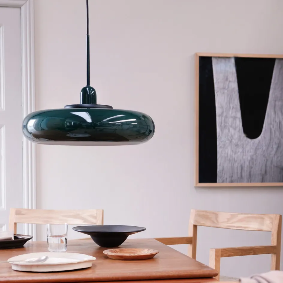 Clearance Dyberg Larsen Planet Pendel Ø40 cm, Grøn