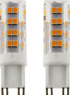 Outlet Pære LED 2 stk. G9 4,5W/420lm, Frosted G9 Led-Pærer