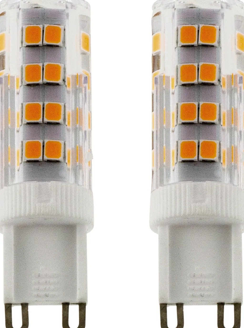 Outlet Pære LED 2 stk. G9 4,5W/420lm, Frosted G9 Led-Pærer