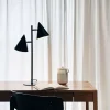 Dyberg Larsen Lamper Til Kontoret|Lamper Til Soveværelset > Rouen Bordlampe H64 cm, Sort