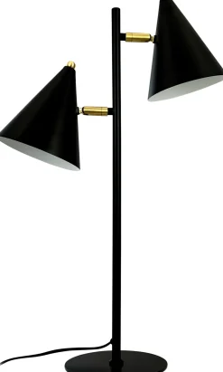 Dyberg Larsen Lamper Til Kontoret|Lamper Til Soveværelset > Rouen Bordlampe H64 cm, Sort