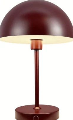 Sale Dyberg Larsen Stockholm 2.0 Trådløs Bordlampe LED H20 cm, Mørkerød