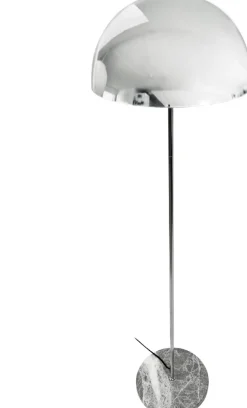 Discount Dyberg Larsen Stockholm Gulvlampe H143 cm, Krom/Marmor