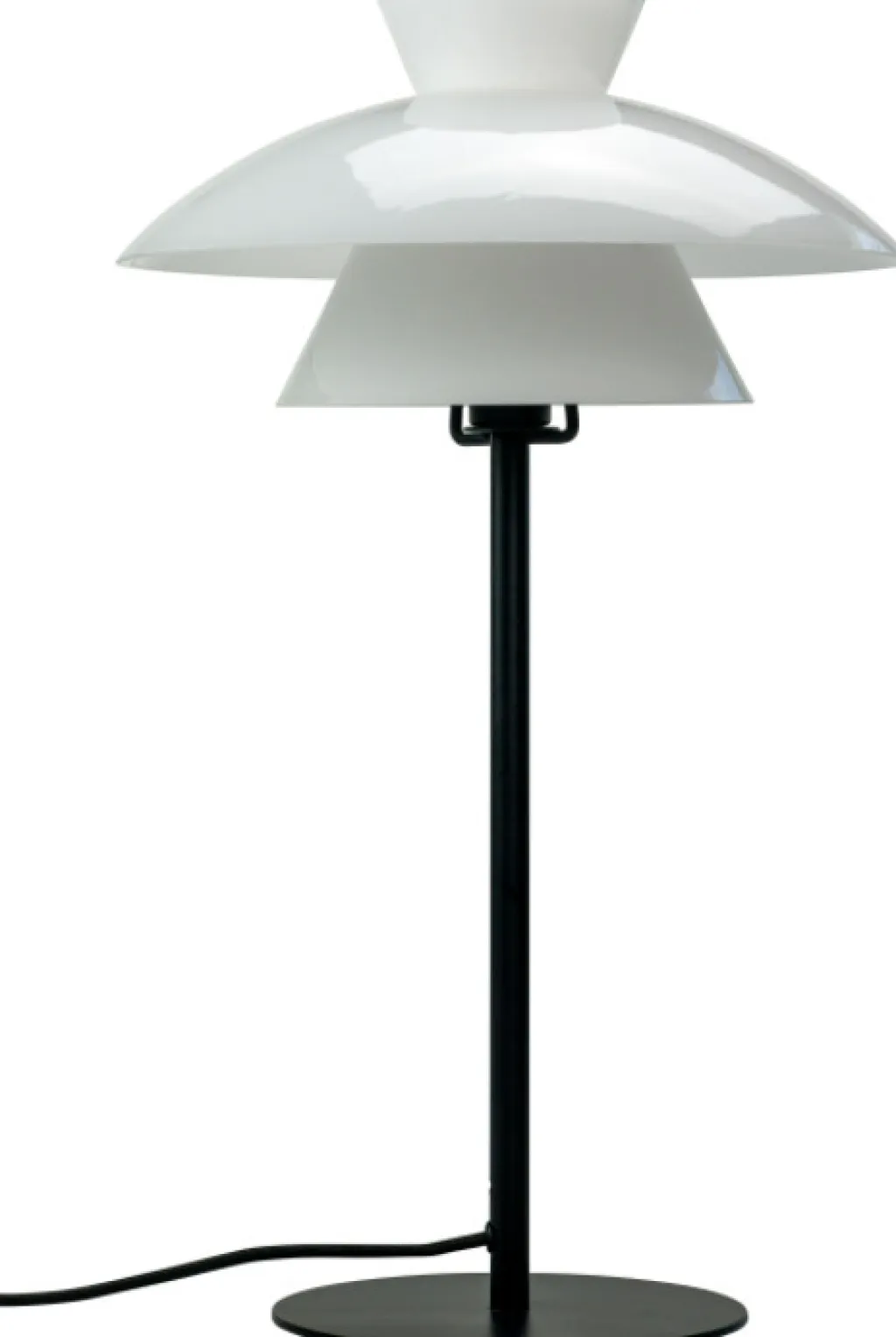 Online Valby Bordlampe H40 cm, Sort/Hvid Lamper Til Kontoret|Lamper Til Soveværelset