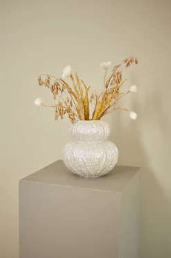 Best Fusing Vase Double H17 cm, Pearl Stue|Vaser