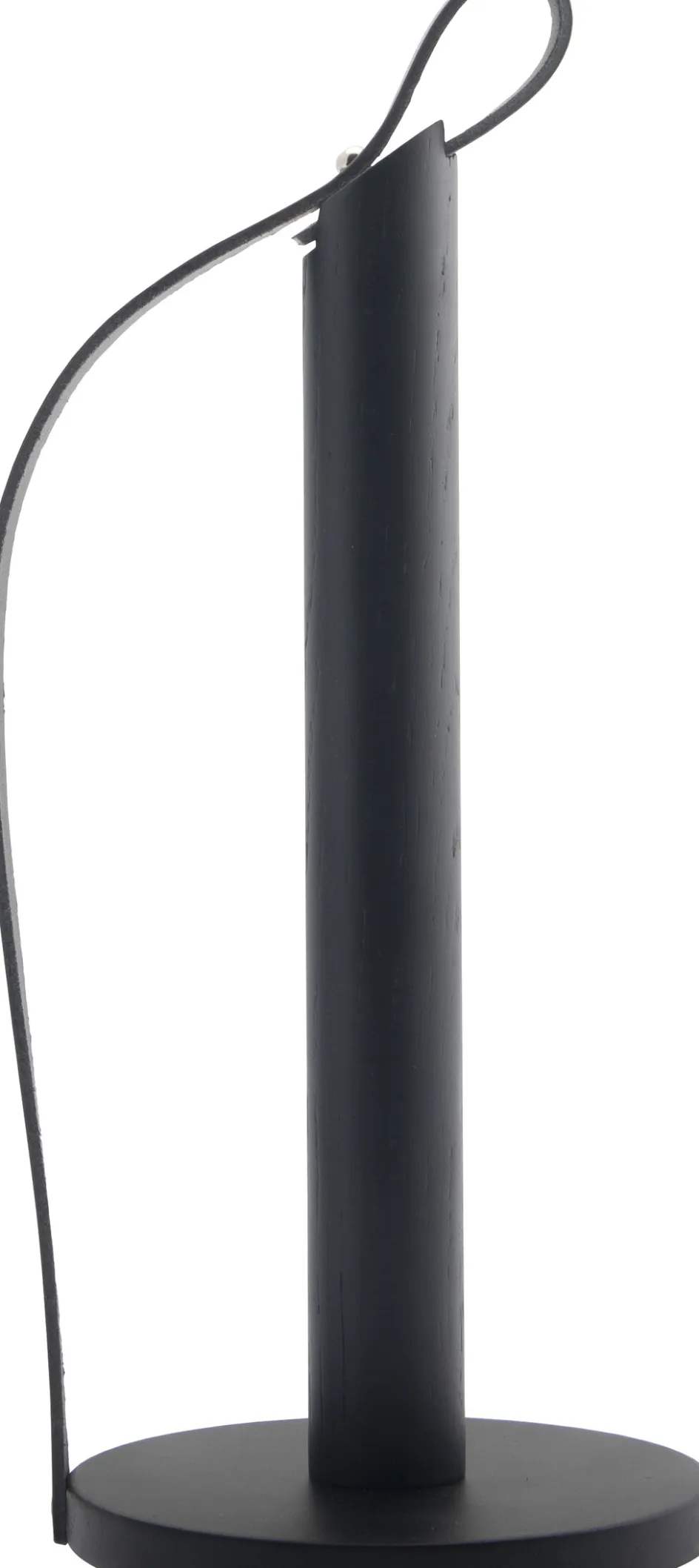 Best Ekta Living Hands On Køkkenrulleholder H30 cm, Sort Eg