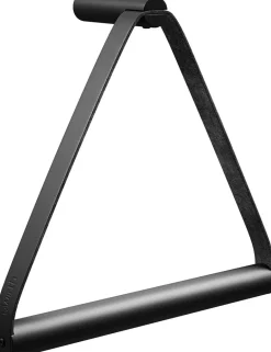 Best Ekta Living Håndklædeholder 25 cm, Sort Metal