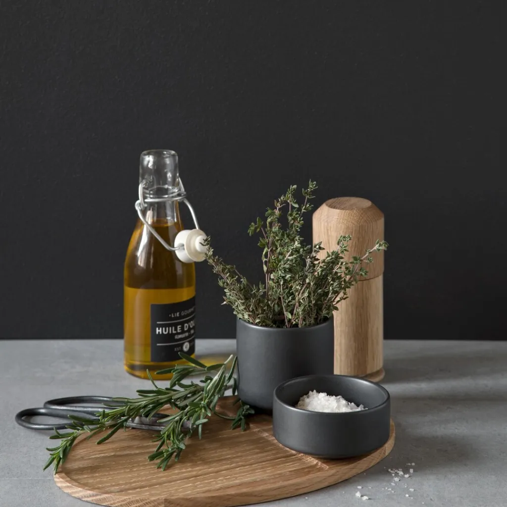 Ekta Living Krus > Serve Me Krus 7 cm, Mørk Grå