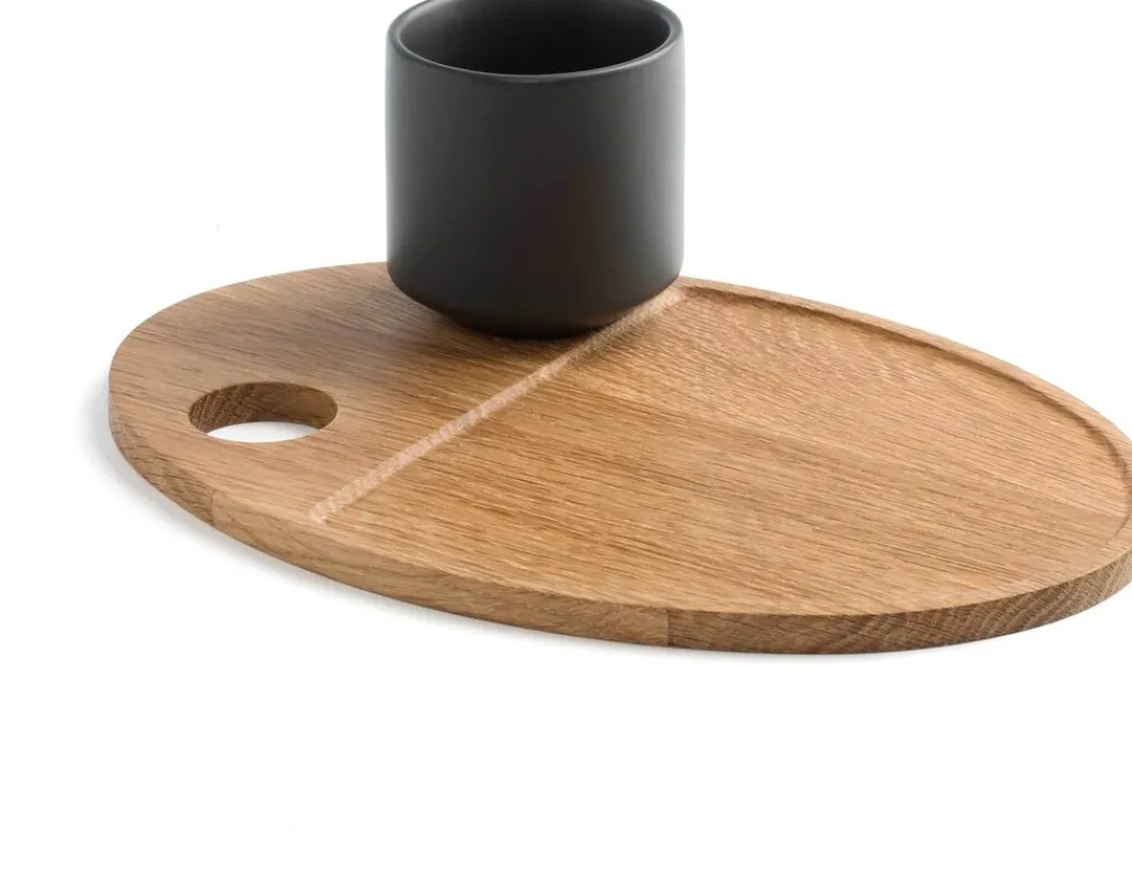 Ekta Living Krus > Serve Me Krus 7 cm, Mørk Grå