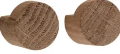 Ekta Living Badeværelse|Knager Og Knagerækker > Wood Knot Knage 2 stk. ?2,8 cm,