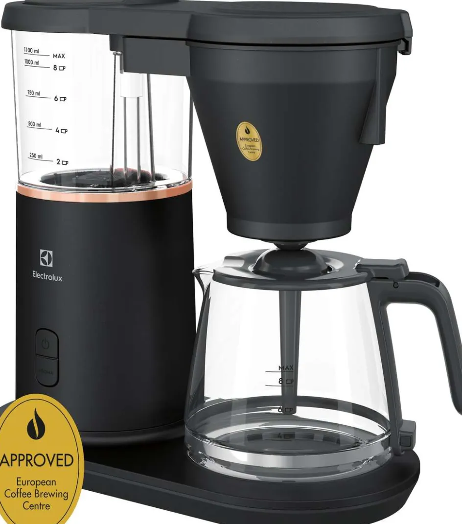 Hot Electrolux Explore 7 Kaffemaskine m. Aromafunktion 1,1 L, Granite Black