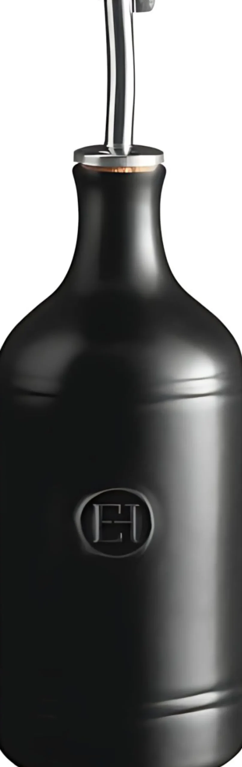 Clearance Emile Henry Olieflaske Høj 400 ml, Sort