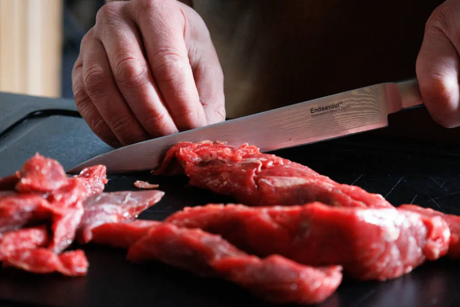Discount Endeavour Meat Kniv 20 cm, Sort
