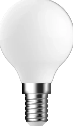 Online G45 Pære E14 LED E14 470lm/4W, Milky E14 Led-Pærer