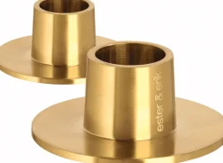 Best Lysestage 2 stk. H2,3 cm, Lysestager