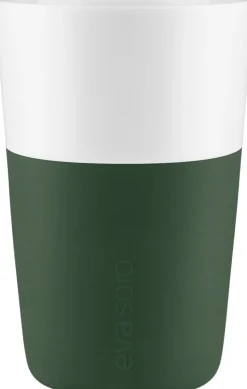 Online Eva Solo Cafe Latte-krus 2 stk. 36 cl, Emerald Green