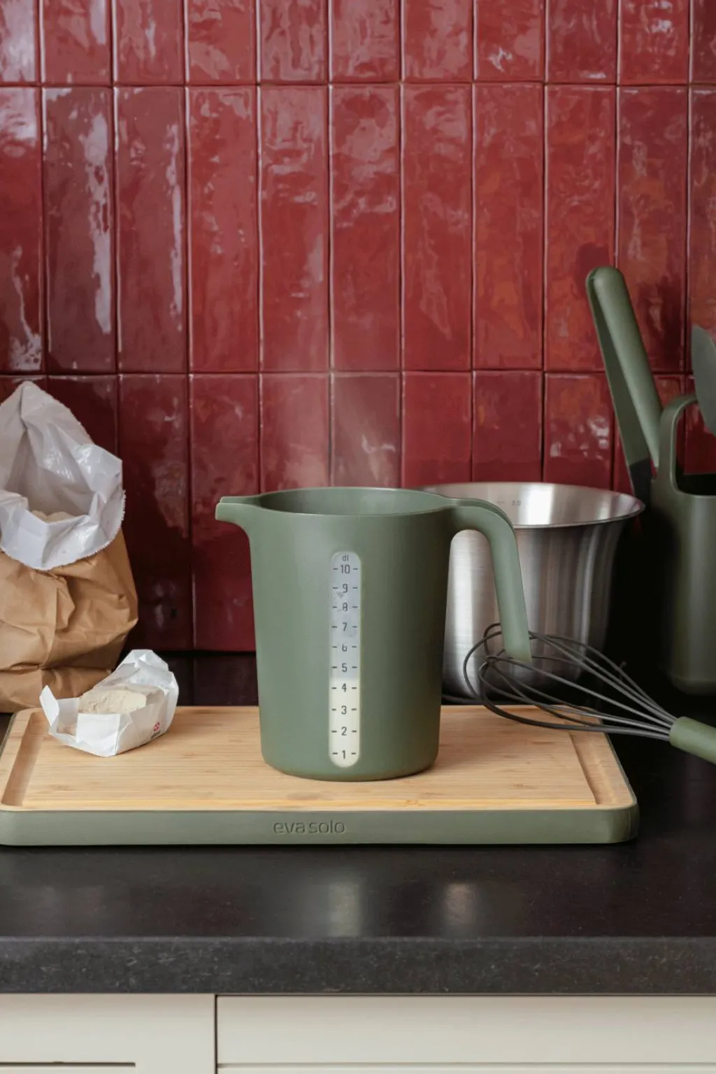 Eva Solo Tilberedning > Green Tools Målekande 1 L, Grøn