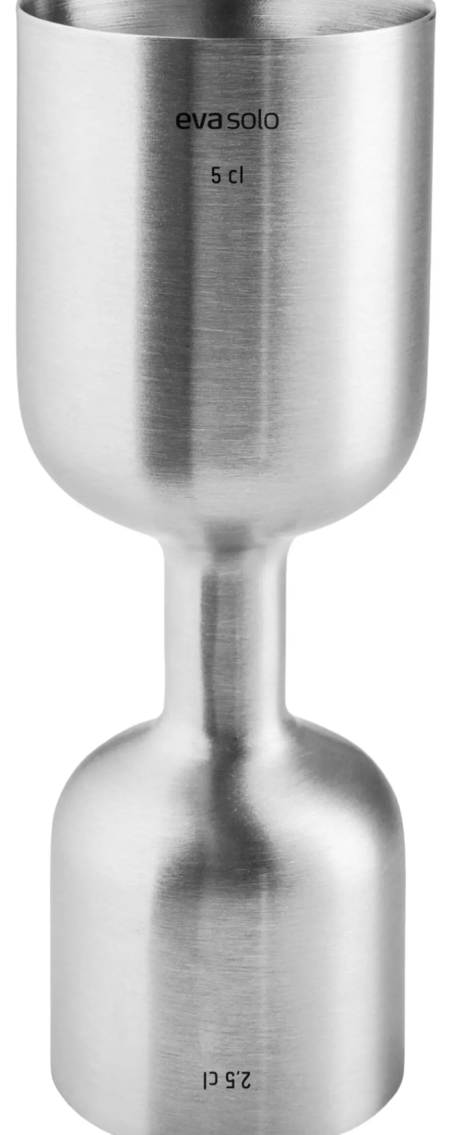 Eva Solo Liquid Lounge Målebæger 2.5 cl/5 cl, Mat Stål