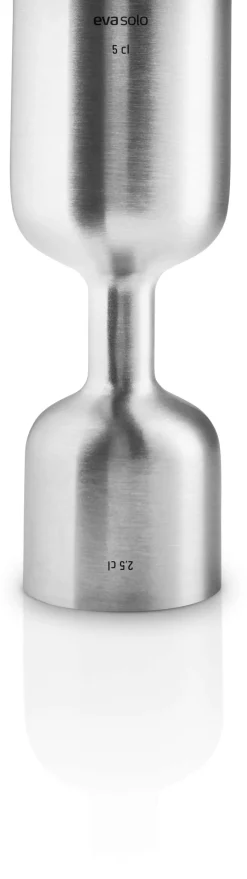 Eva Solo Liquid Lounge Målebæger 2.5 cl/5 cl, Mat Stål