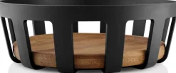 New Eva Solo Nordic Kitchen Brødkurv Ø21,5 cm, Sort/Bambus