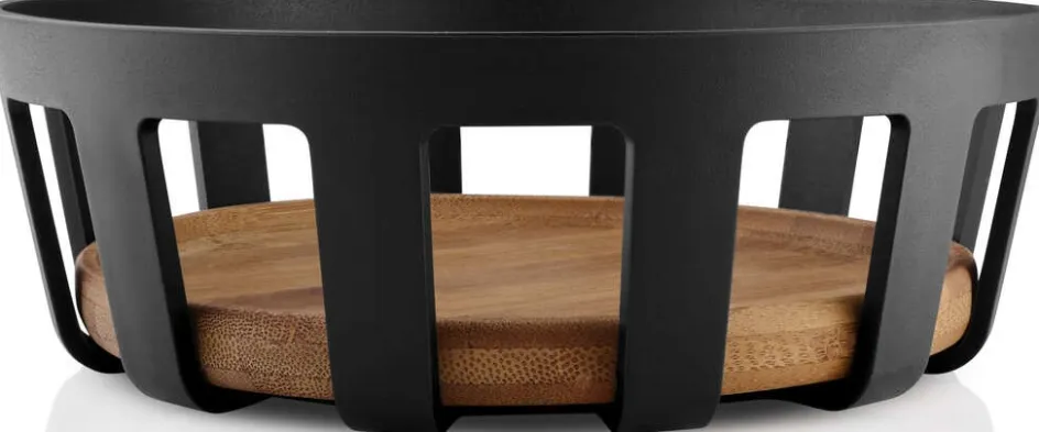 New Eva Solo Nordic Kitchen Brødkurv Ø21,5 cm, Sort/Bambus