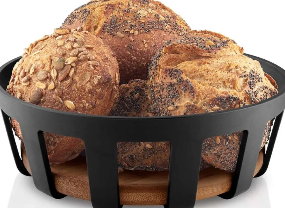 New Eva Solo Nordic Kitchen Brødkurv Ø21,5 cm, Sort/Bambus