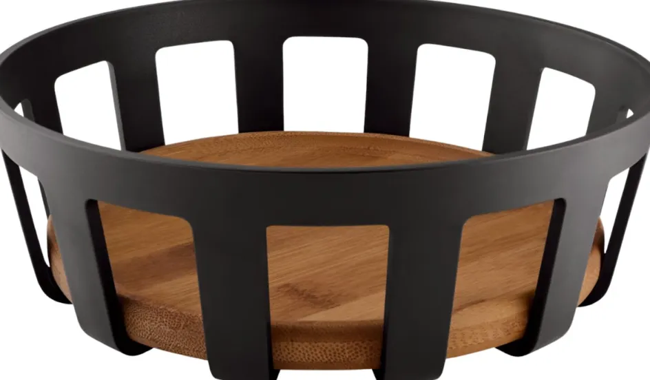 New Eva Solo Nordic Kitchen Brødkurv Ø21,5 cm, Sort/Bambus