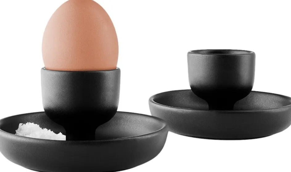 Hot Eva Solo Nordic Kitchen Æggebæger 2 stk. H6 cm, Sort