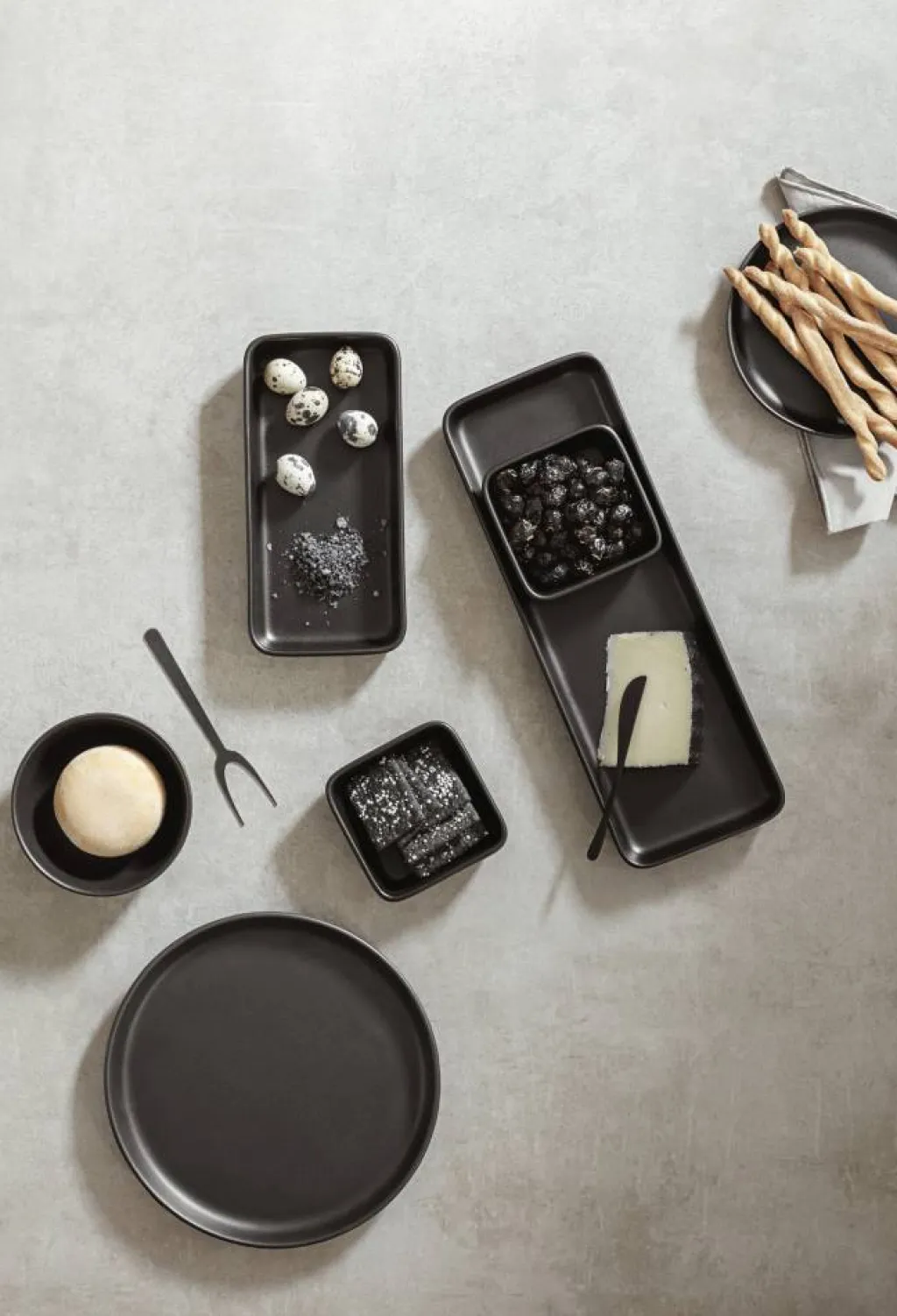 Eva Solo Skåle|Spisestue > Nordic Kitchen Kvadratisk Skål 11 cm, Sort