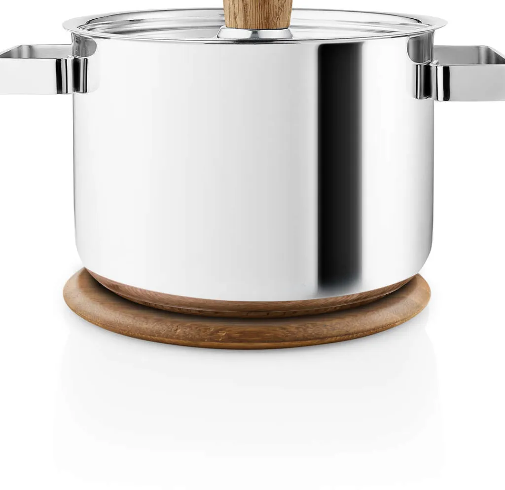 New Nordic Kitchen Magnetisk Bordskåner Ø18,5 cm, Bambus Bordskånere