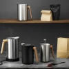 Hot Eva Solo Nordic Kitchen Stempelkande m. Termo 1 L, Stål/Eg