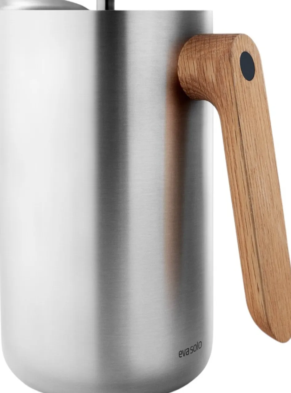 Hot Eva Solo Nordic Kitchen Stempelkande m. Termo 1 L, Stål/Eg