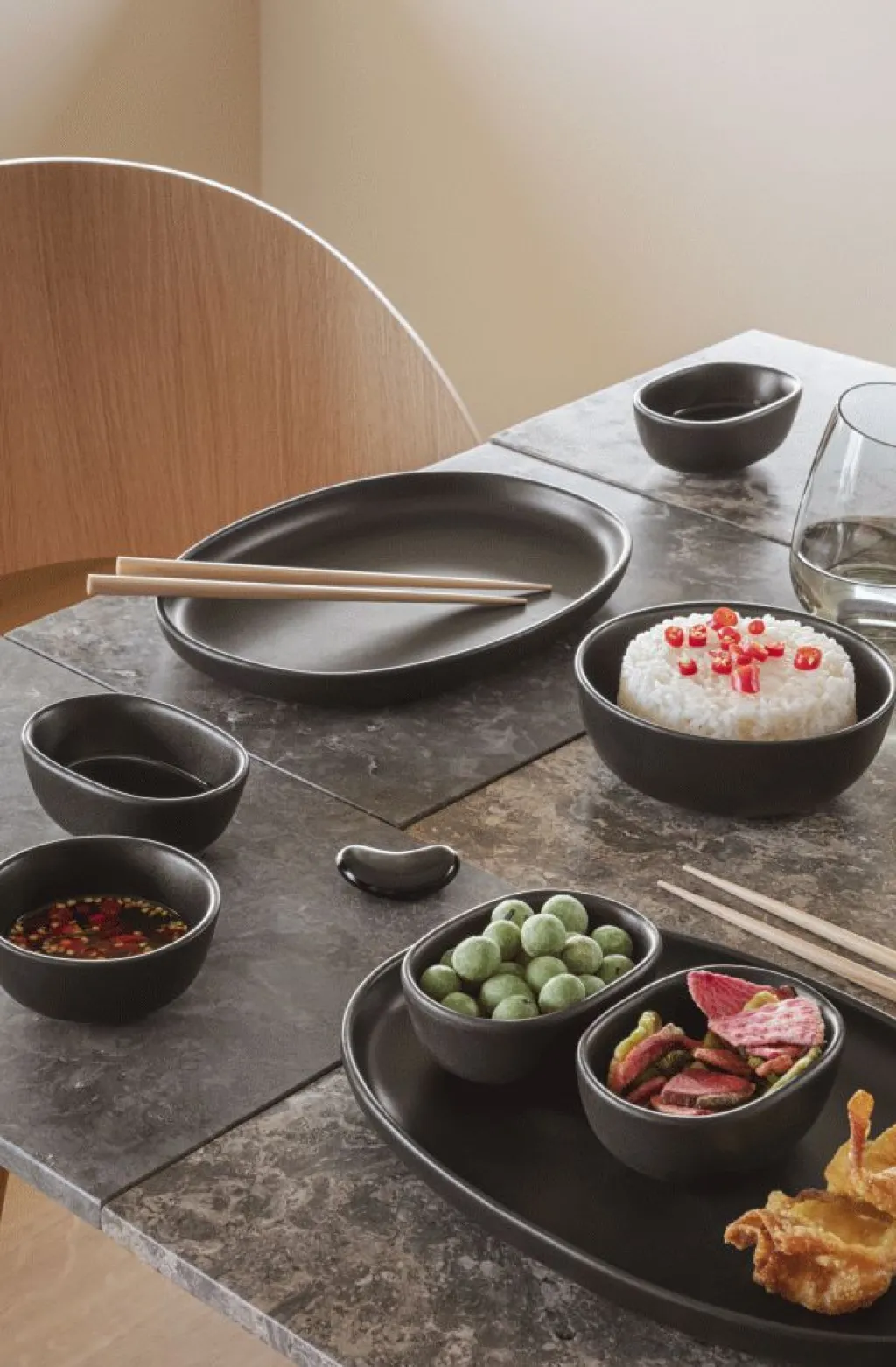 Discount Nordic Kitchen Skål Ø14 cm/0,4 L, Sort Skåle|Spisestue